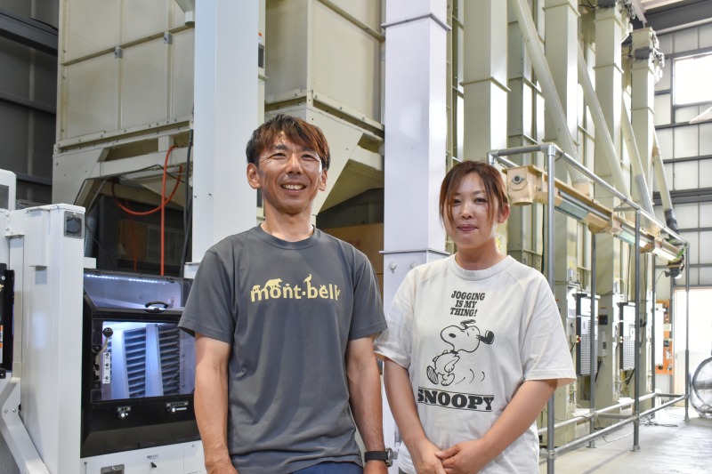サタケ サクセスナイト軸に施設一新 抜群の性能が働き方変えた 岩手県一関市の小野寺俊行・光子夫妻